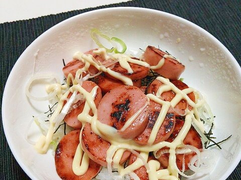 コンビニのソーセージで簡単照り焼き丼☆